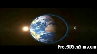 Foxy 3D cartoon newscaster a bheir e dheth agus dances